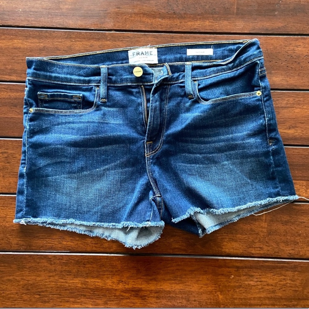 FRAME cut off shorts